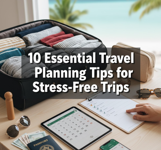 10 Essential Travel Planning Tips for Stress-Free Trips