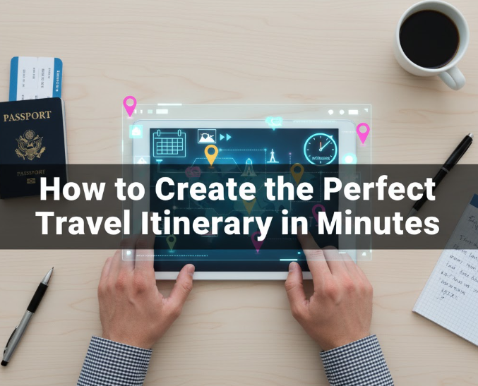 How to Create the Perfect Travel Itinerary in Minutes