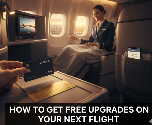 How to Get Free Upgrades on Your Next Flight